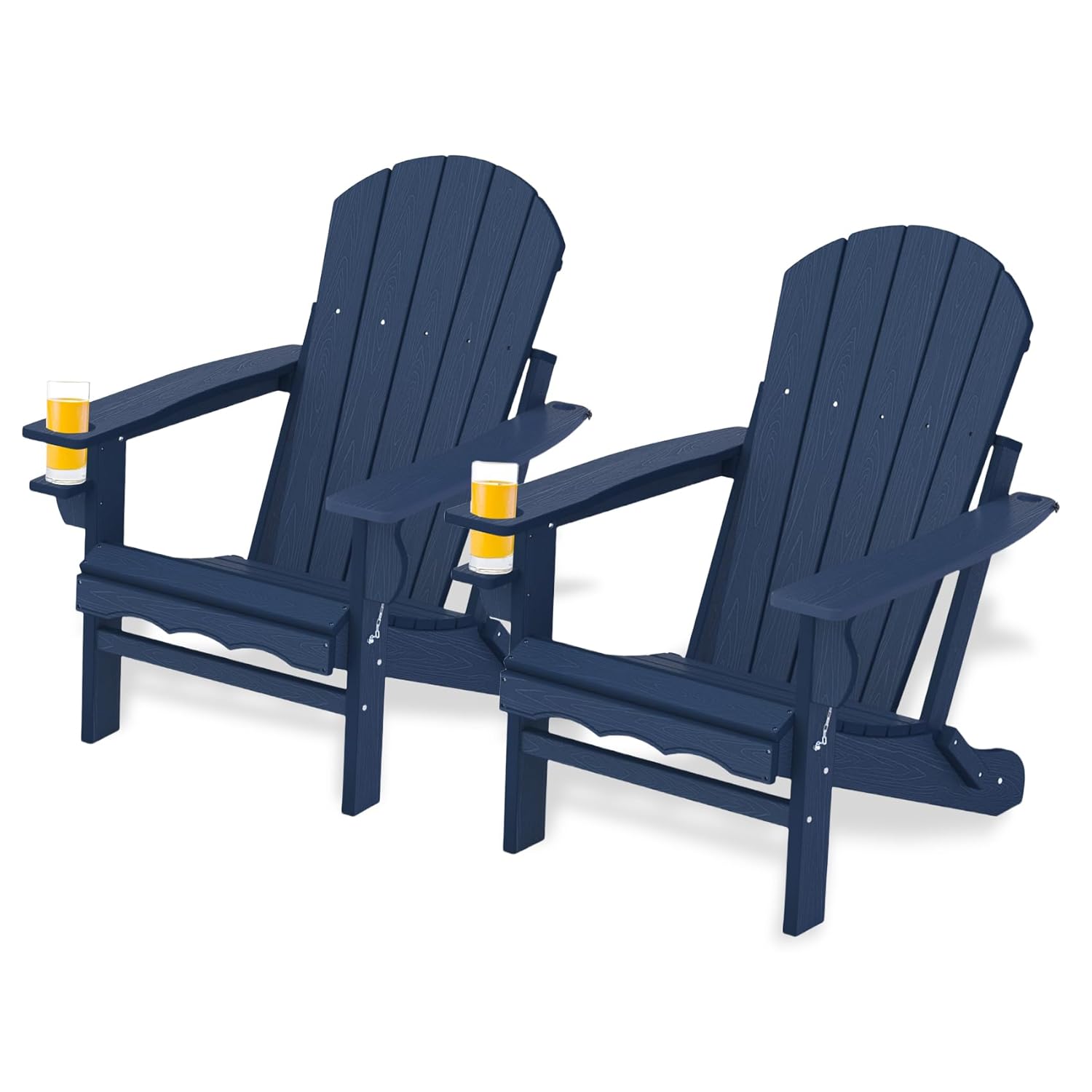 Adirondack Chair Wood - Folding Adirondack Chairs Set of 2,