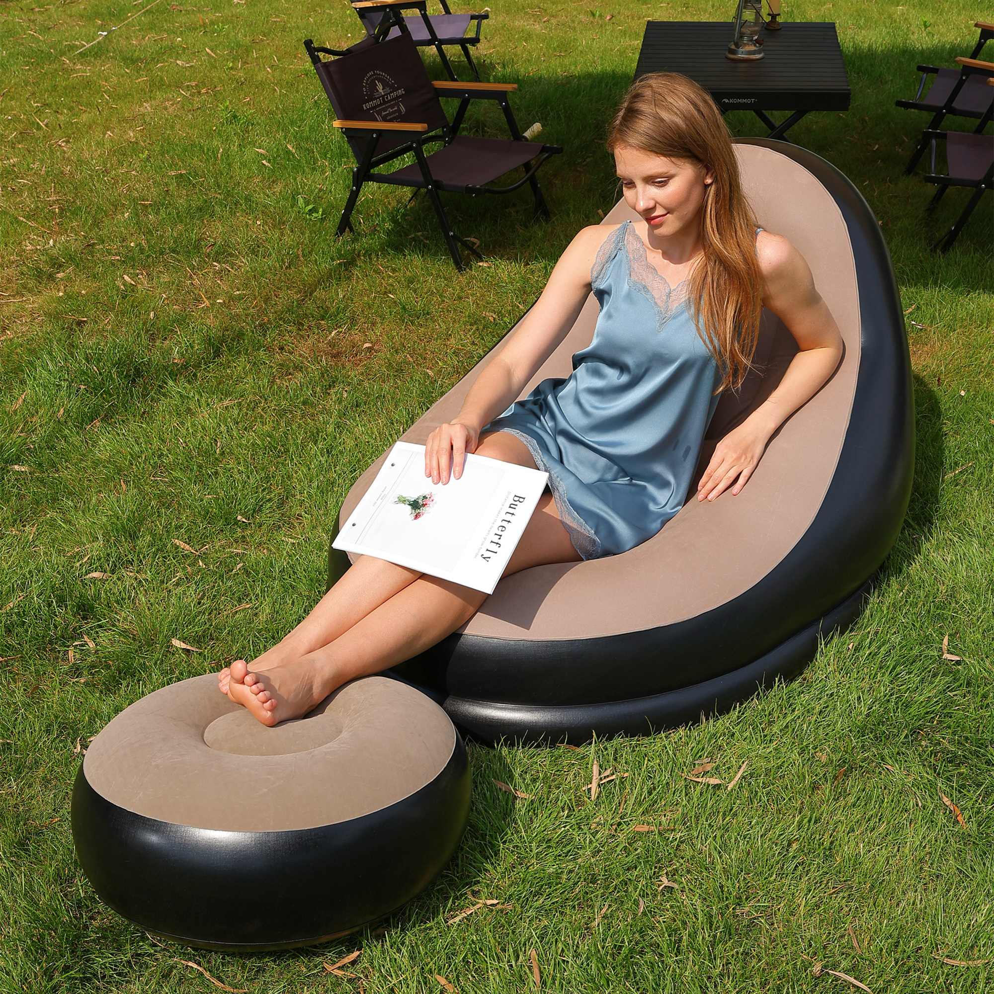 Lazy Couch Sofas Inflatable Ch - Outdoor Furniture Sale incelemesi ve fiyatı