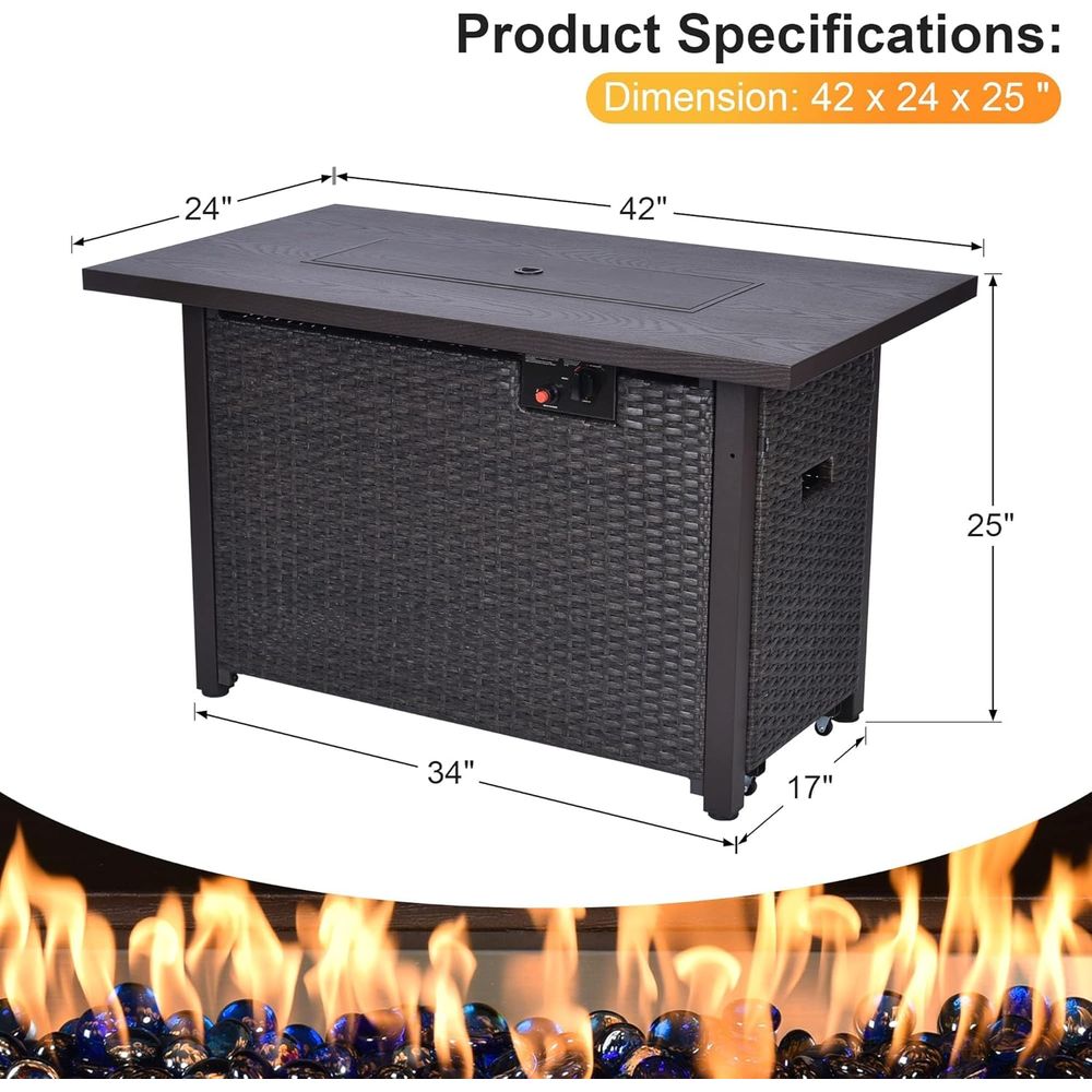 13-Piece Outdoor Sectional Pat - Outdoor Furniture With Fire Pit incelemesi ve fiyatı