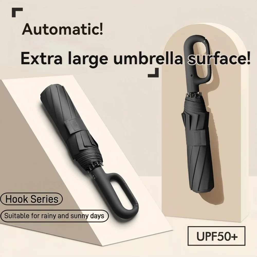 Strong Windproof Automatic Umb - Parasol Umbrella Large incelemesi ve fiyatı