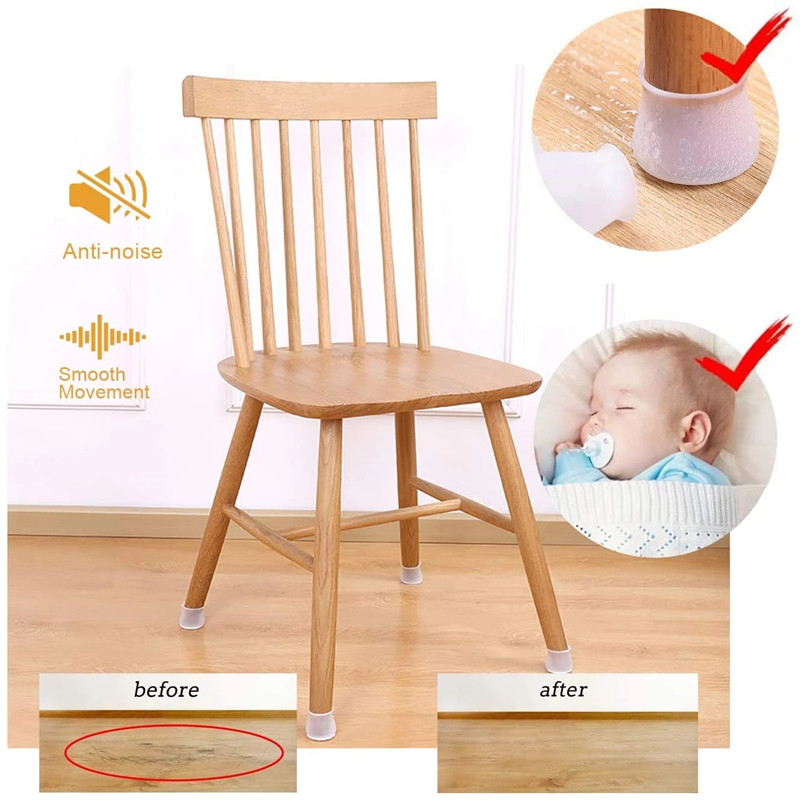 8/16pcs Silicone Chair Legs No - Adirondack Chair Wood incelemesi ve fiyatı