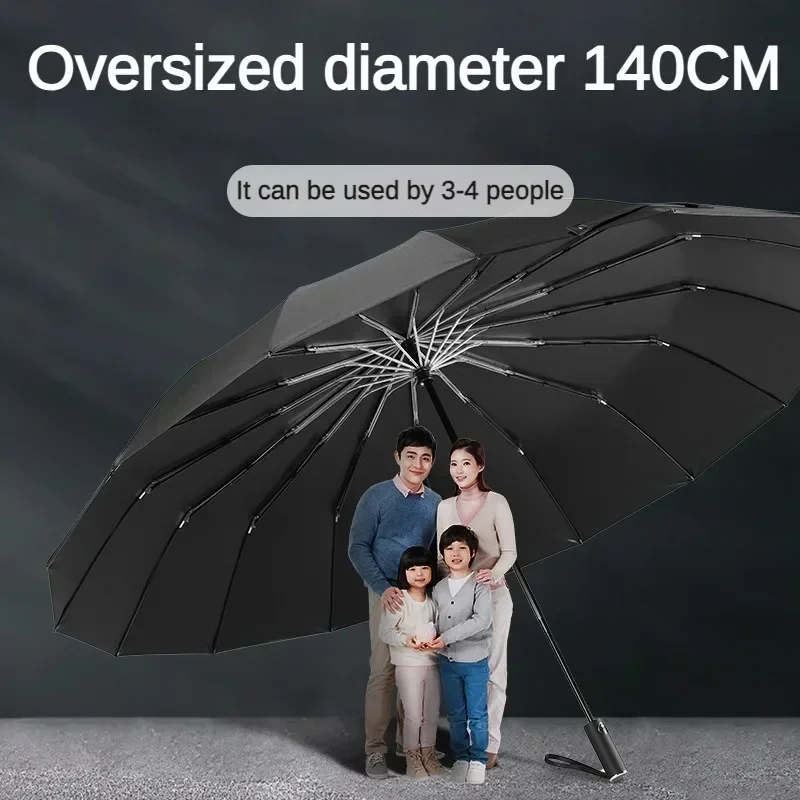 Super Large 140CM Automatic Fo - Parasol Umbrella Large incelemesi ve fiyatı