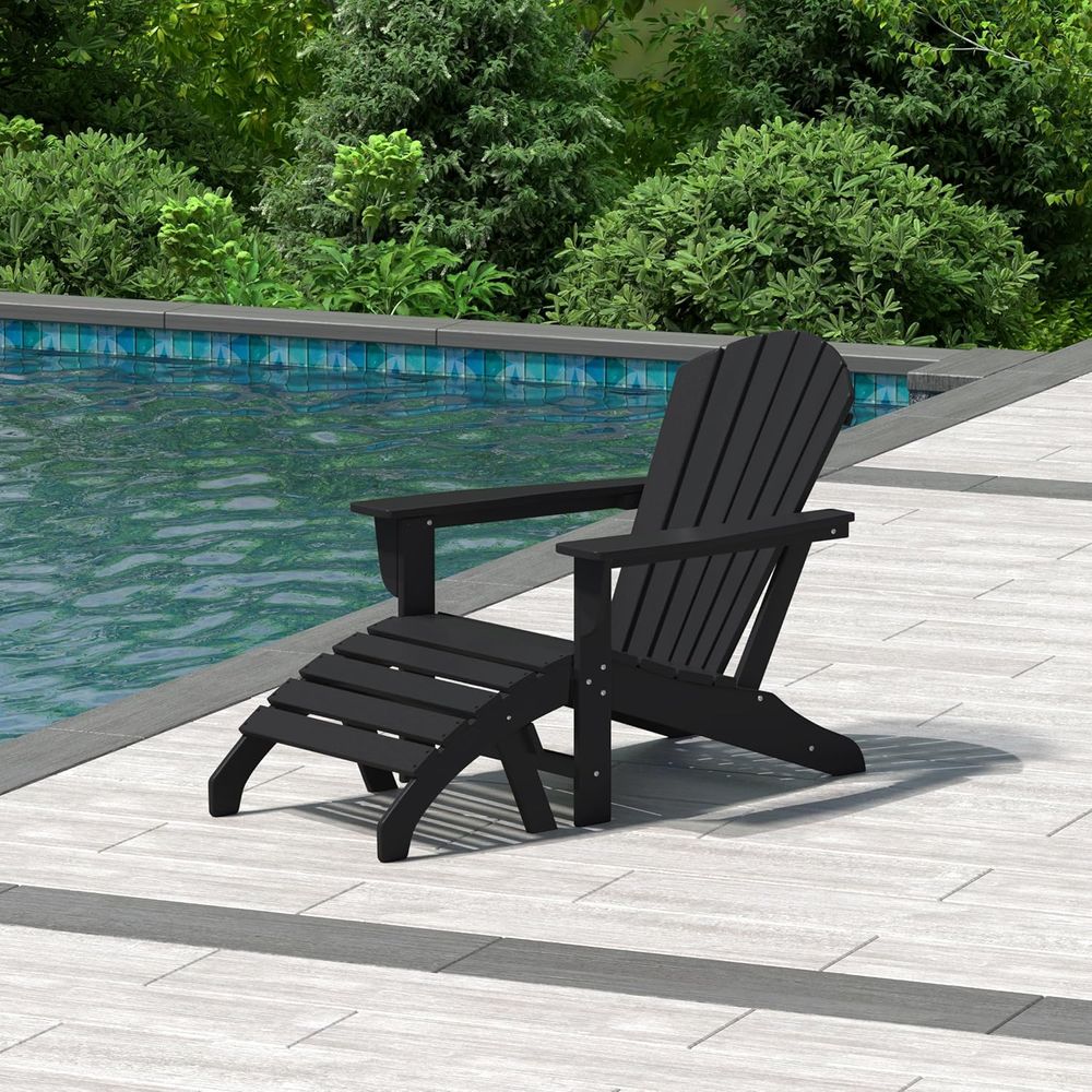 All-Weather HDPE Outdoor Adiro - Adirondack Chair Wood incelemesi ve fiyatı