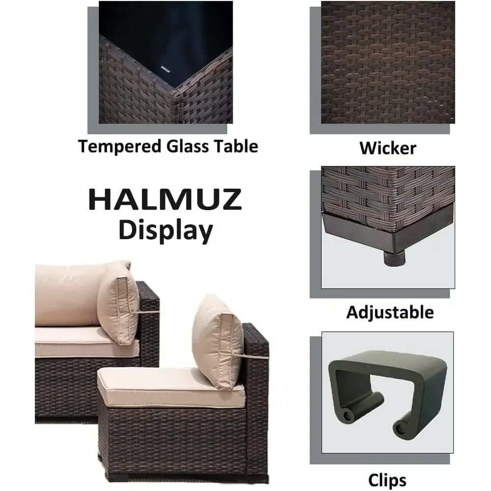 8-Piece Outdoor Patio Furnitur - Outdoor Furniture With Fire Pit incelemesi ve fiyatı