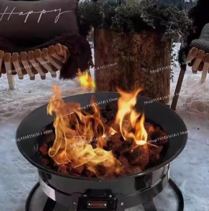Portable Propane Fire Pit 58,0 - Outdoor Furniture With Fire Pit incelemesi ve fiyatı