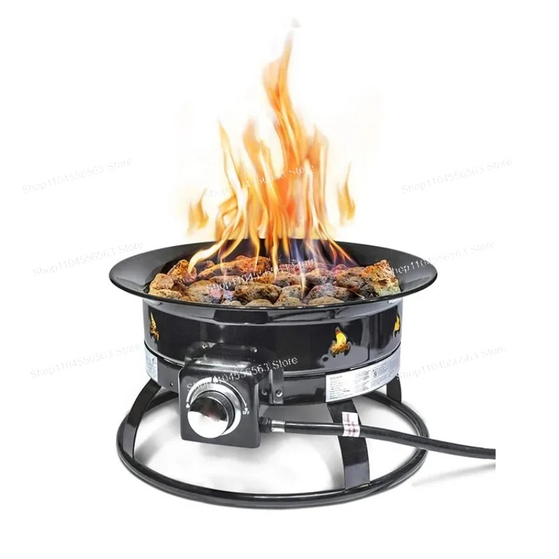 Portable Propane Fire Pit 58,0 - Outdoor Furniture With Fire Pit incelemesi ve fiyatı
