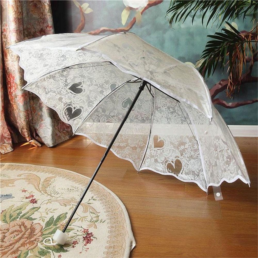 Vintage Foldable Lace Parasol  - Parasol Umbrella Large incelemesi ve fiyatı