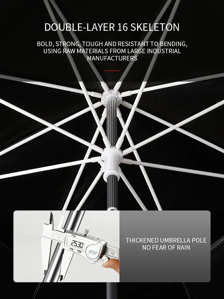 1PC Double-Layer Foldable Larg - Parasol Umbrella Large incelemesi ve fiyatı