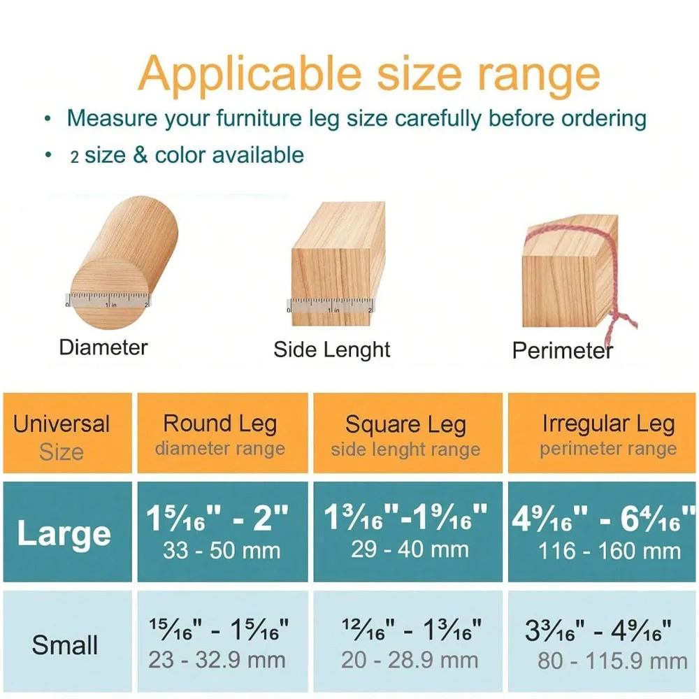 16Pcs Chair Leg Floor Protecto - Adirondack Chair Wood incelemesi ve fiyatı