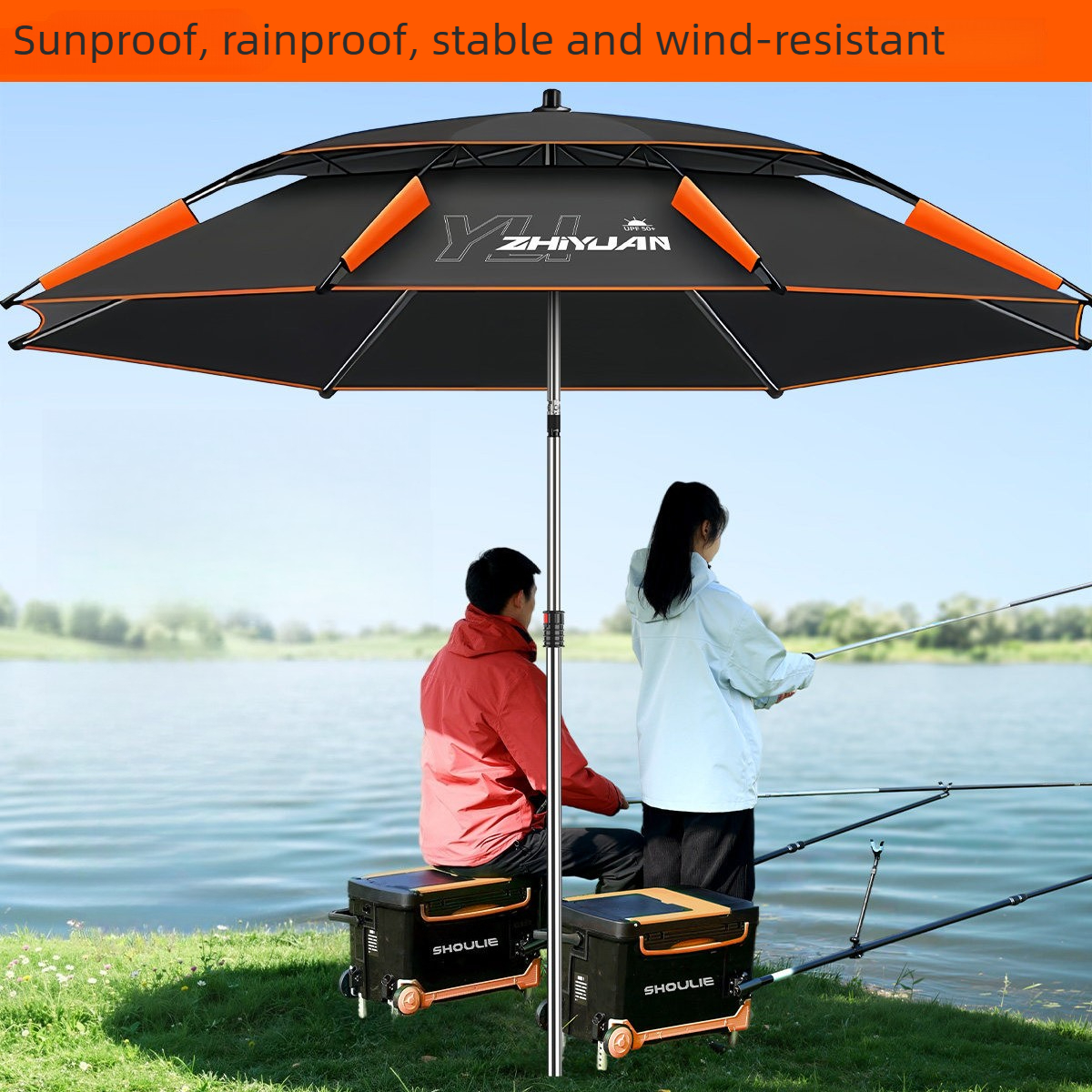 Large Fishing Umbrella, UPF 50 - Parasol Umbrella Large incelemesi ve fiyatı