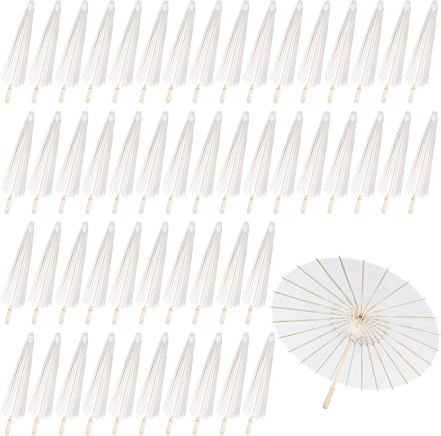 6/16/24/32PCS Wedding Umbrella - Parasol Umbrella Large incelemesi ve fiyatı