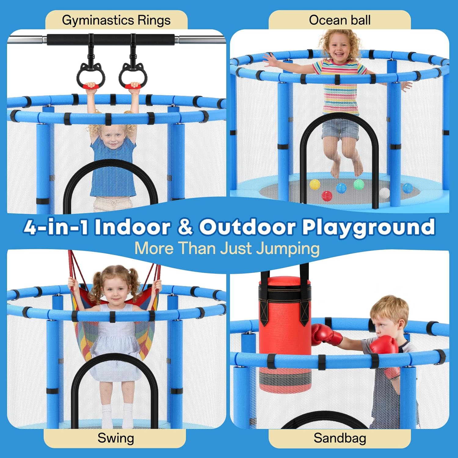 Toddler Trampoline,Trampoline  - Outdoor Furniture Sale incelemesi ve fiyatı