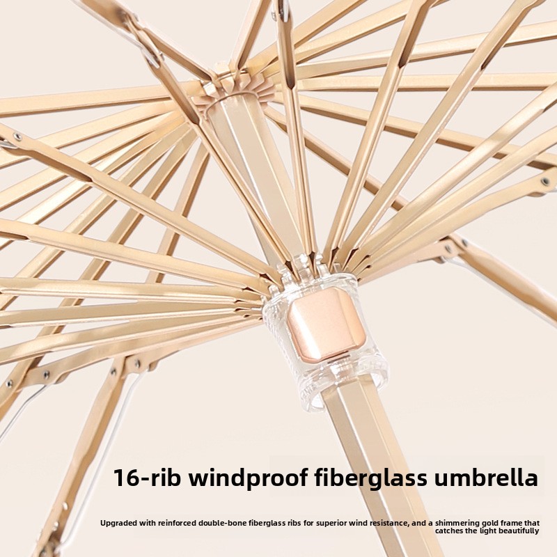 Vintage 16 Ribs Umbrella Large - Parasol Umbrella Large incelemesi ve fiyatı