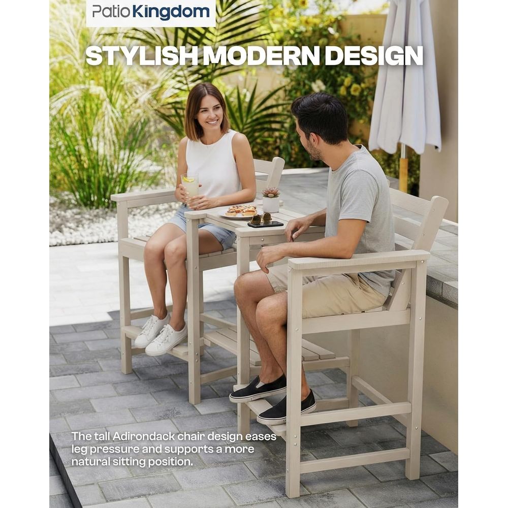 Outdoor HDPE Adirondack Style  - Adirondack Chair Wood incelemesi ve fiyatı