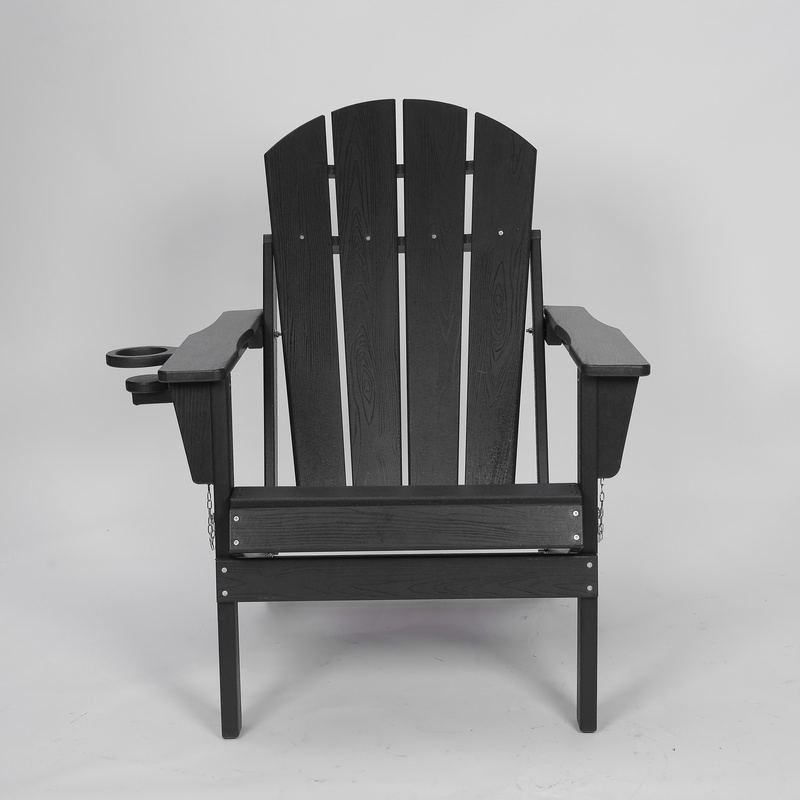 Black HDPE Folding Adirondack  - Adirondack Chair Wood incelemesi ve fiyatı