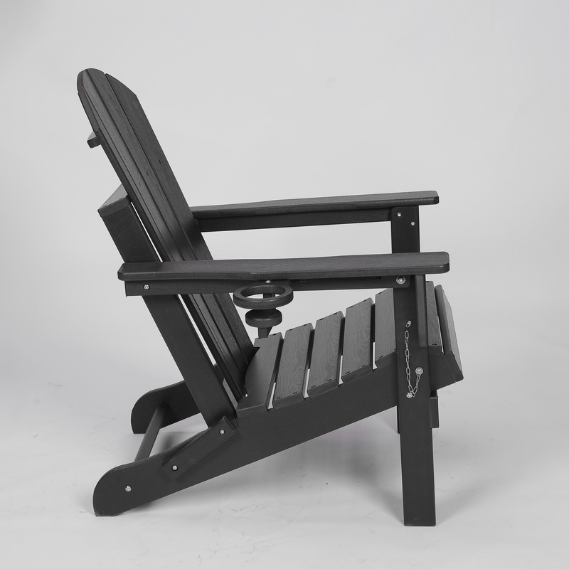 Black HDPE Folding Adirondack  - Adirondack Chair Wood incelemesi ve fiyatı