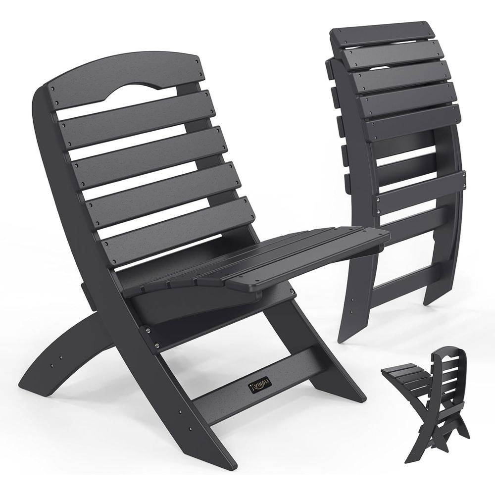 Set of 2 Durable Plastic Adiro - Adirondack Chair Wood incelemesi ve fiyatı