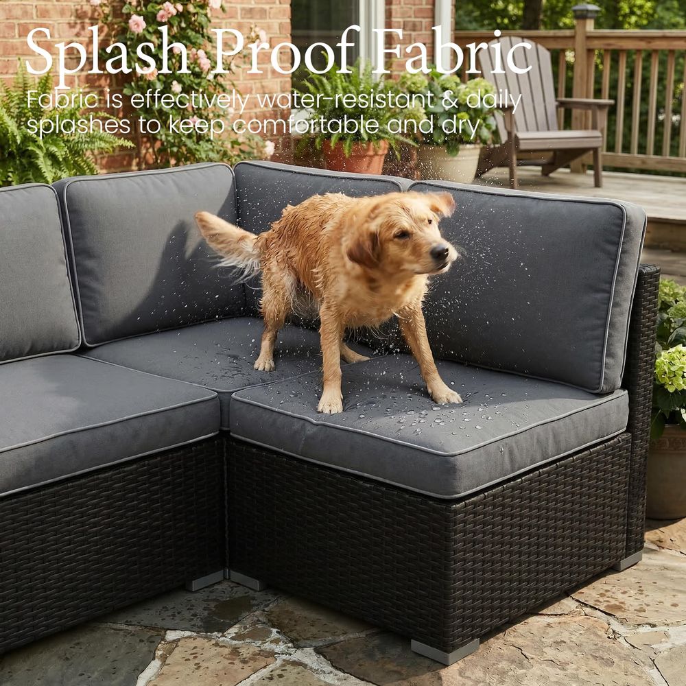 15 Piece Patio Furniture Set w - Outdoor Furniture With Fire Pit incelemesi ve fiyatı